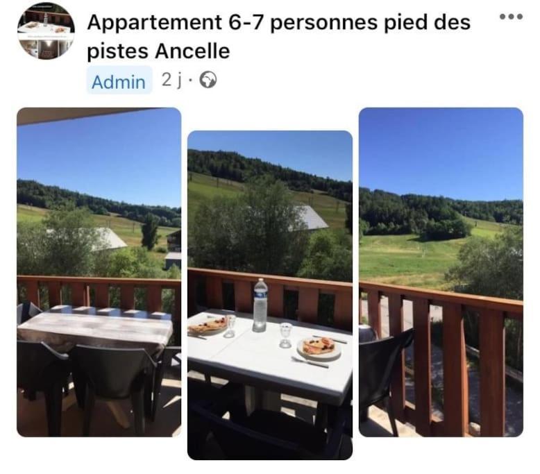 Appart Tres Ensoleille 5-6 Pers Au Pied Des Pistes Ансель Экстерьер фото